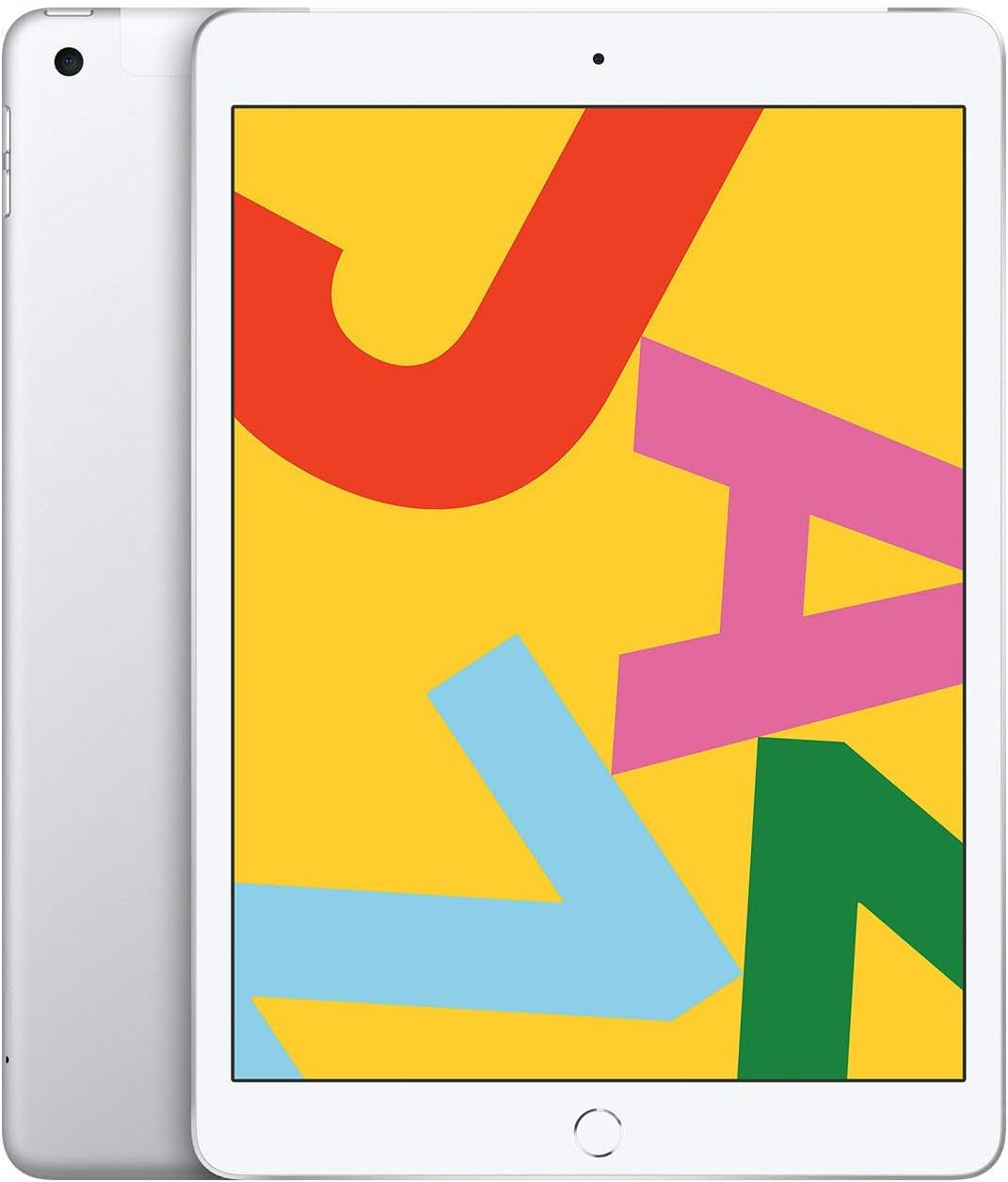 Apple iPad 7 Gen (10.2-inch, Wi-Fi + Cellular, 32GB) 2018-19  Silver(GRADE A)