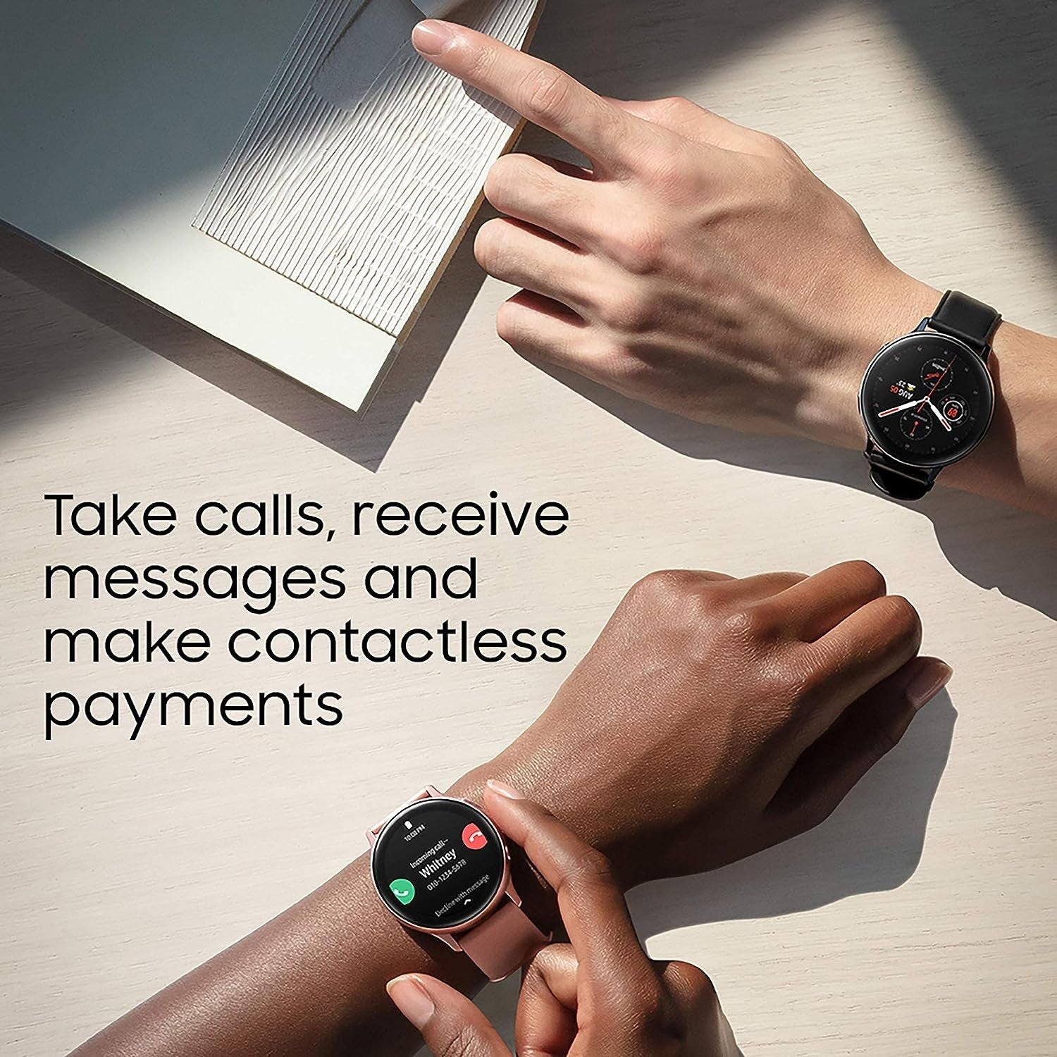 Samsung Galaxy Watch Active2 4G LTE Stainless Steel 40 mm - Rose Gold (UK Version)