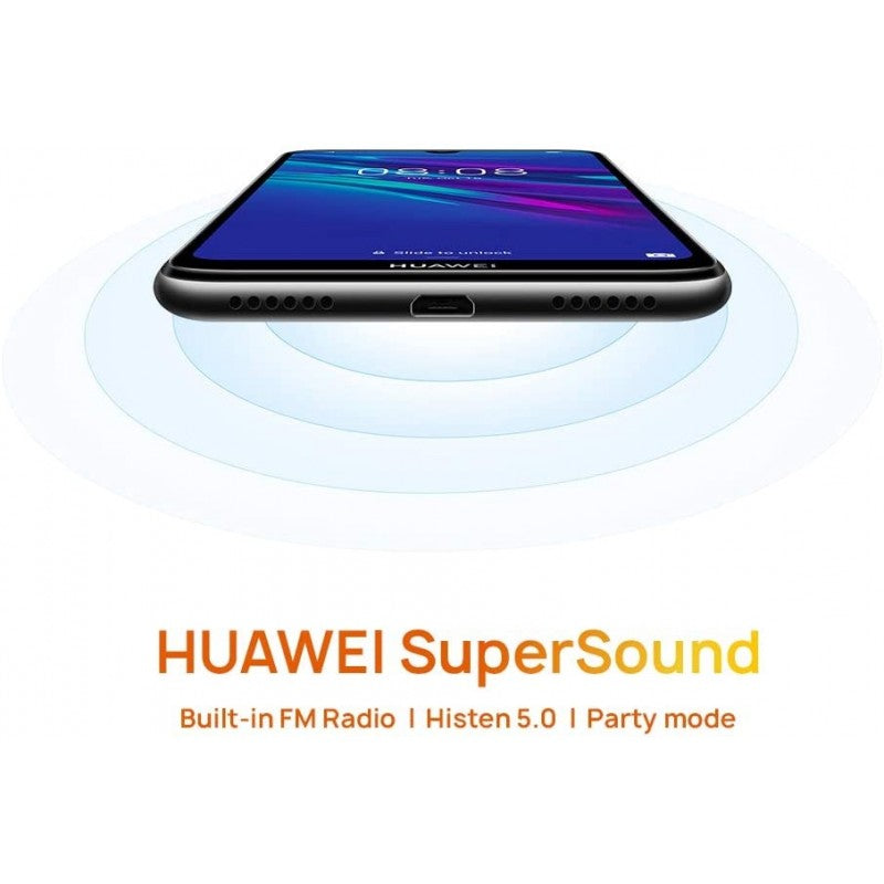 HUAWEI Y6 (2019) - Smartphone 32GB, 2GB RAM, Dual Sim, Midnight Black