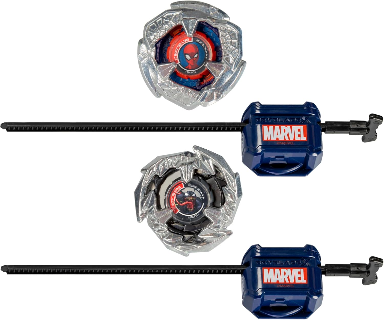 Beyblade X Marvel Collab Spider-Man 3-60F vs. Venom