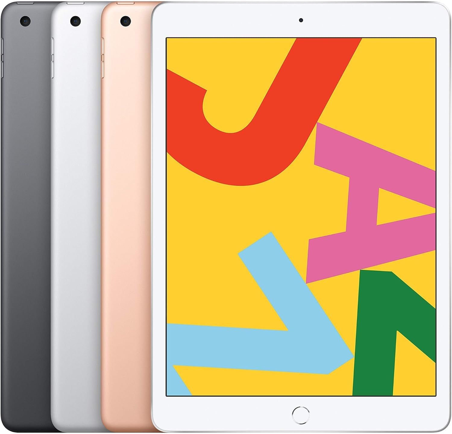 Apple iPad 7 Gen (10.2-inch, Wi-Fi + Cellular, 32GB) 2018-19  Silver(GRADE A)